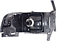 1994-2002 Dodge Ram 2500 - 4-Piece Kit Driver and Passenger Side Halogen Headlight, With bulb(s), OE Replacement, Includes (2) Headlight and (2) Tail Light