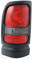 1994-2002 Dodge Ram 2500 - 4-Piece Kit Driver and Passenger Side Halogen Headlight, With bulb(s), OE Replacement, Includes (2) Headlight and (2) Tail Light