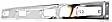 1987 Toyota 4Runner - 3-Piece Kit Front Bumper, 4WD, Chrome, Sport Utility, Includes (1) Bumper and (2) Bumper End