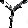 1998 Toyota 4Runner Limited - 3-Piece Kit Step Bumper, Chrome, Face Bar Only; With pad provision, With mounting bracket(s),  Includes Face Bar and Bracket(s)