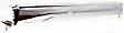1998 Toyota 4Runner Limited - 3-Piece Kit Step Bumper, Chrome, Face Bar Only; With pad provision, With mounting bracket(s),  Includes Face Bar and Bracket(s)
