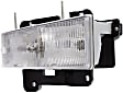 1994 Chevrolet K2500 Suburban - 3-Piece Kit Grille, Chrome Shell with Painted Black Insert, For Models With Composite Headlights, Sport Utility,  Includes (1) Grille, (1) Headlight, and (1) Turn Signal Light