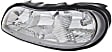 2005 Chevrolet Classic - 3-Piece Kit Driver and Passenger Side Halogen Headlight, With bulb(s), OE Replacement,  Includes (1) Header Panel and (2) Headlight