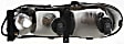 2005 Chevrolet Classic - 3-Piece Kit Driver and Passenger Side Halogen Headlight, With bulb(s), OE Replacement,  Includes (1) Header Panel and (2) Headlight