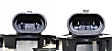 2005 Chevrolet Classic - 3-Piece Kit Driver and Passenger Side Halogen Headlight, With bulb(s), OE Replacement,  Includes (1) Header Panel and (2) Headlight