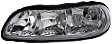 2005 Chevrolet Classic - 3-Piece Kit Driver and Passenger Side Halogen Headlight, With bulb(s), OE Replacement,  Includes (1) Header Panel and (2) Headlight