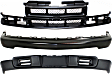 2003 Chevrolet Blazer Xtreme - 3-Piece Kit Front Bumper, Painted Black, Includes (1) Bumper, (1) Grille, and (1) Valance