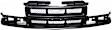 2001 Chevrolet S10 Base - 3-Piece Kit Grille, Black,  Includes (1) Grille and (2) Turn Signal Light