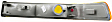 2001 Chevrolet S10 Base - 3-Piece Kit Grille, Black,  Includes (1) Grille and (2) Turn Signal Light