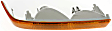2001 Chevrolet S10 Base - 3-Piece Kit Grille, Black,  Includes (1) Grille and (2) Turn Signal Light