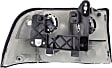2002 GMC Sonoma - 3-Piece Kit Driver and Passenger Side Halogen Headlight, With bulb(s), OE Replacement,  Includes (1) Grille Assembly and (2) Headlight