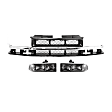2000 Chevrolet Blazer - 3-Piece Kit Grille, Paintable,  Includes (1) Grille and (2) Headlight