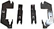 3-Piece Kit Driver and Passenger Side Halogen Headlight, With bulb(s), OE Replacement, Includes (2) Headlight and (1) Header Panel