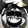 3-Piece Kit Driver and Passenger Side Halogen Headlight, With bulb(s), OE Replacement, Includes (2) Headlight and (1) Header Panel