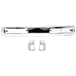 3-Piece Kit, Front Bumper, Chrome, Includes (1) Bumper and (2) Bumper End