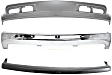 2002 Chevrolet Silverado 1500 - 3-Piece Kit Front Bumper, 4WD, Old Body Style, Chrome, Includes (1) Bumper, (1) Bumper Trim, and (1) Valance