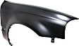 2000-2004 Honda Civic - 3-Piece Kit, Front Primed Bumper Cover, Includes (1) Bumper Cover and (2) Fender