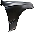 2000-2004 Honda Civic - 3-Piece Kit, Front Primed Bumper Cover, Includes (1) Bumper Cover and (2) Fender