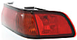 3-Piece Kit Driver and Passenger Side, Outer Halogen Tail Light, With bulb(s), Includes (1) Bumper Cover and (2) Tail Light