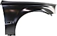 1997 Honda Civic - 3-Piece Kit Front Primed Bumper Cover, Coupe,  Includes (1) Bumper Cover and (2) Fender