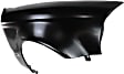 1997 Honda Civic - 3-Piece Kit Front Primed Bumper Cover, Coupe,  Includes (1) Bumper Cover and (2) Fender