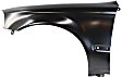 1997 Honda Civic - 3-Piece Kit Front Primed Bumper Cover, Coupe,  Includes (1) Bumper Cover and (2) Fender