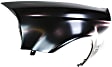 1997 Honda Civic - 3-Piece Kit Front Primed Bumper Cover, Coupe,  Includes (1) Bumper Cover and (2) Fender
