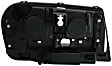 2002-2009 Chevrolet Trailblazer - 3-Piece Kit Driver Side Halogen Headlight, With bulb(s), OE Replacement, Includes (1) Headlight, (1) Header Panel and (1) Grille Assembly