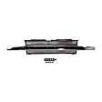 2002-2009 Chevrolet Trailblazer - 3-Piece Kit Passenger Side Halogen Headlight, With bulb(s), With Full Width Grille Bar, OE Replacement, Includes (1) Headlight, (1) Header Panel and (1) Grille Assembly