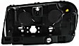 2002-2009 Chevrolet Trailblazer - 3-Piece Kit Passenger Side Halogen Headlight, With bulb(s), With Full Width Grille Bar, OE Replacement, Includes (1) Headlight, (1) Header Panel and (1) Grille Assembly