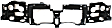 2002-2009 Chevrolet Trailblazer - 3-Piece Kit Passenger Side Halogen Headlight, With bulb(s), With Full Width Grille Bar, OE Replacement, Includes (1) Headlight, (1) Header Panel and (1) Grille Assembly