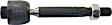 8-Piece Kit Front, Driver and Passenger Side, Upper and Lower Control Arm Kit, Includes (4) Control Arm and (4) Tie Rod End