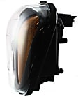 2007 Chevrolet Trailblazer - 3-Piece Kit Driver and Passenger Side Halogen Headlight, With bulb(s), OE Replacement,  Includes (1) Grille Assembly and (2) Headlight