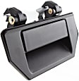 1987 Nissan D21 - 3-Piece Kit Tailgate Handle, Textured Black, Plastic, Without Camera Hole, Without Key Hole,  Includes (2) Exterior Door Handle and (1) Tailgate Handle