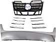 3-Piece Kit Grille Trim, Lower, Chrome, Includes (1) Grille Assembly and (2) Grille Trim