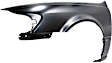 1999 Toyota Camry - 3-Piece Kit Factory Style Hood, USA Built Vehicle, Steel, Primed, Includes (1) Fender, (1) Headlight, and (1) Hood