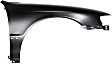 1994 Honda Accord - 2-Piece Kit Factory Style Steel Hood, Primed, Includes (1) Fender and (1) Hood