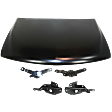 2000 Chevrolet Suburban 2500 - 5-Piece Kit Factory Style Hood, Steel, Primed,  Includes (1) Hood and (4) Hood Hinge