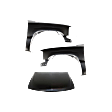2003 Chevrolet Tahoe - 3-Piece Kit Factory Style Steel Hood, Primed, Includes (2) Fender and (1) Hood