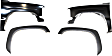 4-Piece Kit, Front, Driver and Passenger Side Fender, Includes (2) Fender and (2) Fender Flares