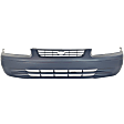 3-Piece Kit Front Primed Bumper Cover, Includes (1) Bumper Absorber, (1) Bumper Cover, and (1) Bumper Reinforcement