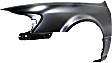 4-Piece Kit Factory Style Hood, USA Built Vehicle, Steel, Primed, Includes (1) Bumper Cover, (2) Fender, and (1) Hood