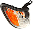 2002 Toyota Tacoma - 2-Piece Kit Passenger Side Halogen Headlight, With bulb(s), OE Replacement,  Includes (1) Corner Light and (1) Headlight