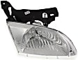 2000-2002 Chevrolet Cavalier - 2-Piece Kit Passenger Side Halogen Headlight, With bulb(s), OE Replacement, Includes (1) Corner Light and (1) Headlight
