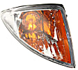 2000-2002 Chevrolet Cavalier - 2-Piece Kit Passenger Side Halogen Headlight, With bulb(s), OE Replacement, Includes (1) Corner Light and (1) Headlight