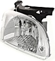 2000-2002 Chevrolet Cavalier - 2-Piece Kit Passenger Side Halogen Headlight, With bulb(s), OE Replacement, Includes (1) Corner Light and (1) Headlight