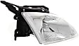 2000-2002 Chevrolet Cavalier - 2-Piece Kit Passenger Side Halogen Headlight, With bulb(s), OE Replacement, Includes (1) Corner Light and (1) Headlight