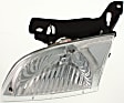 2000-2002 Chevrolet Cavalier - 2-Piece Kit Driver Side Halogen Headlight, With bulb(s), OE Replacement, Includes (1) Corner Light and (1) Headlight