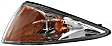 2000-2002 Chevrolet Cavalier - 2-Piece Kit Driver Side Halogen Headlight, With bulb(s), OE Replacement, Includes (1) Corner Light and (1) Headlight