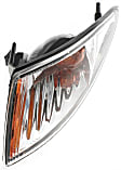 2000-2002 Chevrolet Cavalier - 2-Piece Kit Driver Side Halogen Headlight, With bulb(s), OE Replacement, Includes (1) Corner Light and (1) Headlight